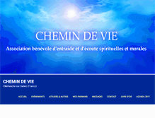 Tablet Screenshot of chemin-de-vie.fr